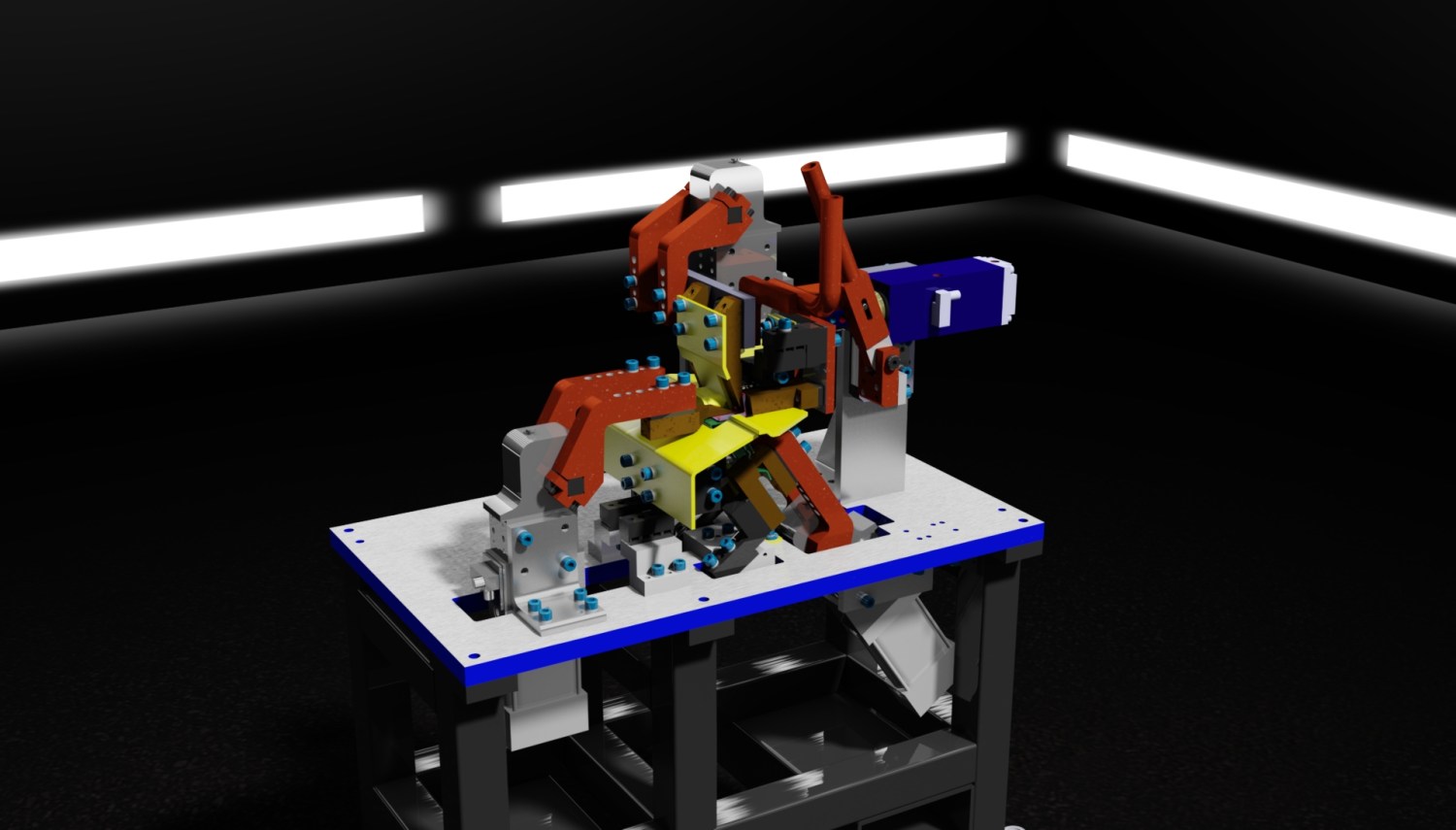 Industrial CAD rendering