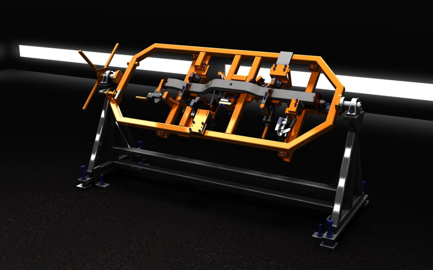 Industrial equipment rendering