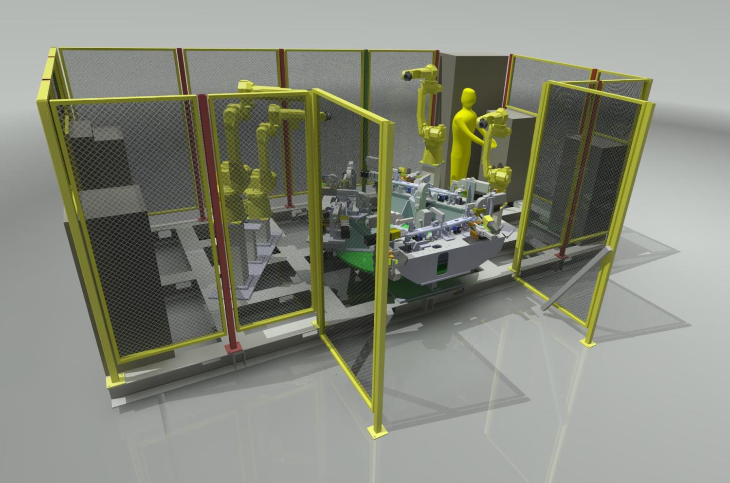 Weld cell design